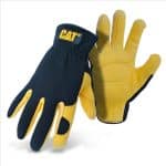 GLOVE CAT012205L PREMIUM DEERSKIN GEL PADDED PALM , SIZE LARGE