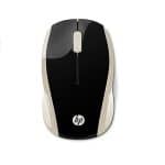 HP 200 WIRELESS MOUSE  BLACK / GOLD