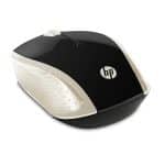 HP 200 WIRELESS MOUSE  BLACK / GOLD - Image 2