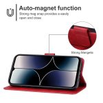 ULEFONE NOTE 16 PRO BOOK CASE RED - Image 3