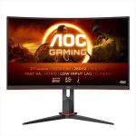 AOC C27G2Z3/BK MONITOR 27Inch GAMING CURVED 1920 X 1080 0.5MS 280 Hz FRAMELESS BLACK RED 3Y WARRANTY