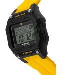 CAT WATCH DIGI SQUARE WITH RUBBER STRAP YELLOW 44MM OF.147.27.247 - Image 2