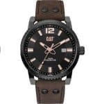 CAT WATCH UTILITY BLACK / ROSE GOLD + BROWN 44MM NP.161.35.139