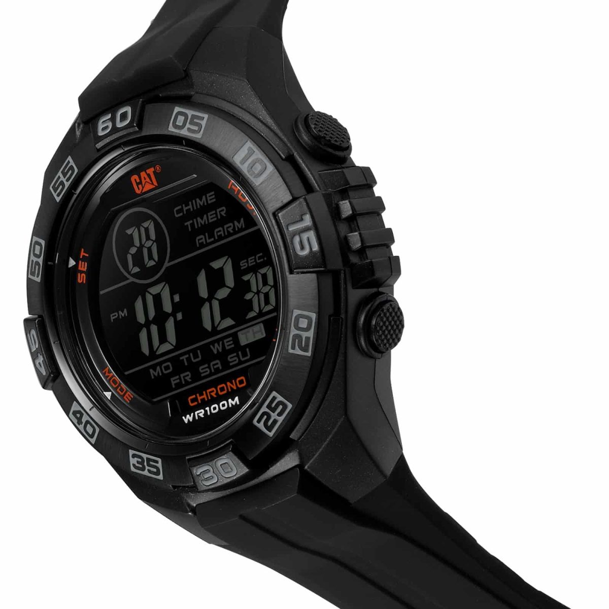 CAT WATCH DIGIMAX WITH RUBBER STRAP BLACK 47MM OC.167.21.148 - Image 2