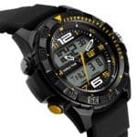 CAT WATCH BASECAMP BLACK / YELLOW + BLACK 47MM MC.155.21.137 - Image 2