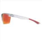 CAT PICKUP 108P SUN Glasses Matte grey crystal / Red mirror - Image 3
