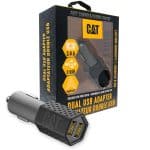CAT DUAL USB DC CAR ADAPTER 3.4Amp BLACK CAT-DC2USB-BLK