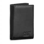 CAT LEATHER BIFOLD WALLET 80600-80 BLACK