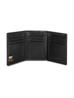 CAT LEATHER BIFOLD WALLET 80600-80 BLACK - Image 3