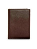 CAT LEATHER BIFOLD WALLET 80600-81 BROWN - Image 2