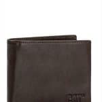 CAT LEATHER BIFOLD WALLET 80602-81 BROWN