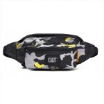 CAT RAYMOND WAIST BAG 84062-634 CAMO BLACK / GREY / YELLOW