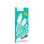 HOCO X88 GRATIFIED LIGHTNING 2M WHITE