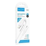HOCO X120 PD27W BENEFICIO USB TYPE C TO LIGHTNING 1M WHITE