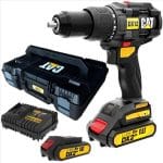 CAT DX12 18V 65N.m Hammer Drill + 2pc 2.0Ah Li-ion battery pacK + 1pc 4A Charger + 1pc Belt clip - Image 5