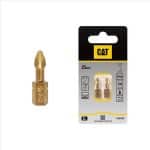 CAT DA01001 25mm Diamond Tip Torsion Screwdriver Bits PH2 Pack X 2