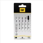 CAT DA06005 JIGSAW BLADES T-Shank METAL 75x1.0x30tpi HCS T118A  1-3mm FINE Pack X 5