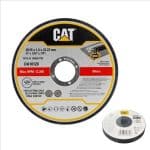 CAT DA10120 ABRASIVE CUTTING DISC FLAT INOX 125x1.6x22.23mm TYPE 41 WA46 TBF PACK X 10