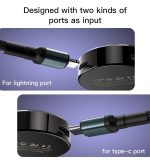 YESIDO iWATCH WIRELESS MAGNETIC CHARGING DS18 TYPE-C + LIGHTNING INTERFACE - Image 4