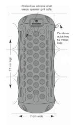 SWISSTEN X-BOOM GREEN BLUETOOTH SPEAKER - Image 5