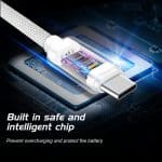 SWISSTEN BRAIDED USB TYPE-C 0.2M 3A RED - Image 6