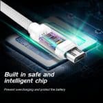 SWISSTEN BRAIDED MICRO USB 0.2M 3A BLK - Image 6