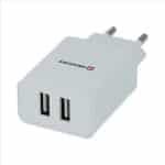 SWISSTEN CHARGER 2 USB + LIGHTNING 2.1A WHITE - Image 3
