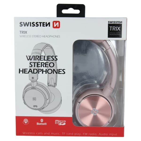 SWISSTEN TRIX WIRELESS STEREO PINK