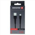SWISSTEN 1M MICRO USB BLACK