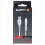 SWISSTEN 1M USB LIGHTNING WHITE