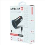 SWISSTEN CAR CHARGER LIGHTING + USB 2.4A - Image 2