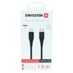 SWISSTEN 1M USB-C TO MICRO BLACK