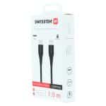 SWISSTEN  1M USB-C TO LIGHTNING 3A BLACK - Image 4