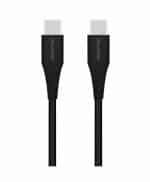 SWISSTEN 1M USB-C TO USB-C 3A BLACK - Image 3