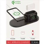 SWISSTEN WIRELESS 3 IN 1 CHARGER 15W BLACK - Image 8