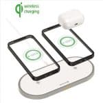 SWISSTEN WIRELESS 2 IN 1 CHARGER 20W WHITE