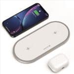SWISSTEN WIRELESS 2 IN 1 CHARGER 20W WHITE - Image 2