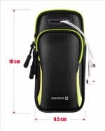 SWISSTEN SPORT RUNNING ARMBAG CASE size 6.7 BLACK - Image 2