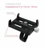 SWISSTEN ALUMINIUM BIKE HOLDER S-GRIP BC2 55-100MM - Image 2