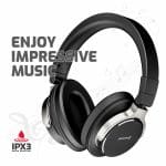 WIRELESS STEREO HEADPHONES SWISSTEN JUMBO BLACK