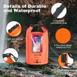 SWISSTEN WATERPROOF FLOATING CASE 10 LITERS ORANGE - Image 6