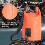 SWISSTEN WATERPROOF FLOATING CASE 10 LITERS ORANGE - Image 7