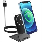 SWISSTEN ALUMINIUM WIRELESS CHARGER ULTRA THIN MagSafe compatible - Image 2