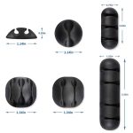 SWISSTEN  SWISSTEN CABLE MANAGEMENT / ORGANIZER set 10 pcs - Image 2