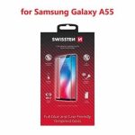 SWISSTEN TEMPERED GLASS SAMSUNG A55 A556  CASE FRIENDLY BLACK FRAME