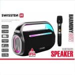 SWISSTEN KARAOKE BLUETOOTH SPEAKER HARMONY 80W BLACK