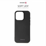 SWISSTEN SOFT JOY CASE FOR APPLE IPHONE 16 PLUS BLACK