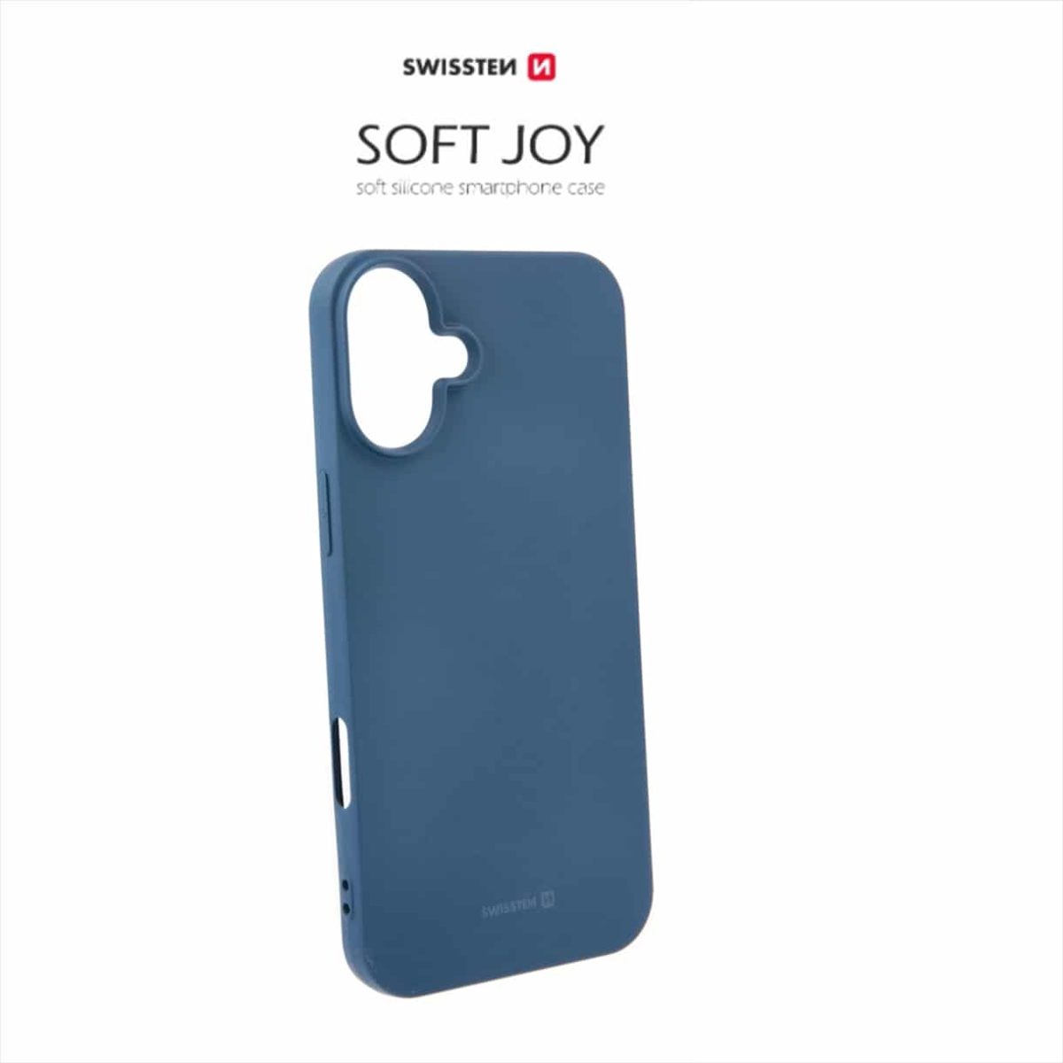 SWISSTEN SOFT JOY CASE FOR APPLE IPHONE 16 PLUS BLUE - Image 2
