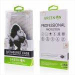 SAMSUNG A13 5G / A04S GREEN ON ANTI-BURST CLEAR CASE