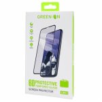 SAMSUNG S23 GREEN ON 6D PROTECTIVE TEMPERED GLASS GR51
